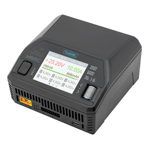 ToolKitRC M8AC Smart Charger 1-8S AC 200W DC 600W