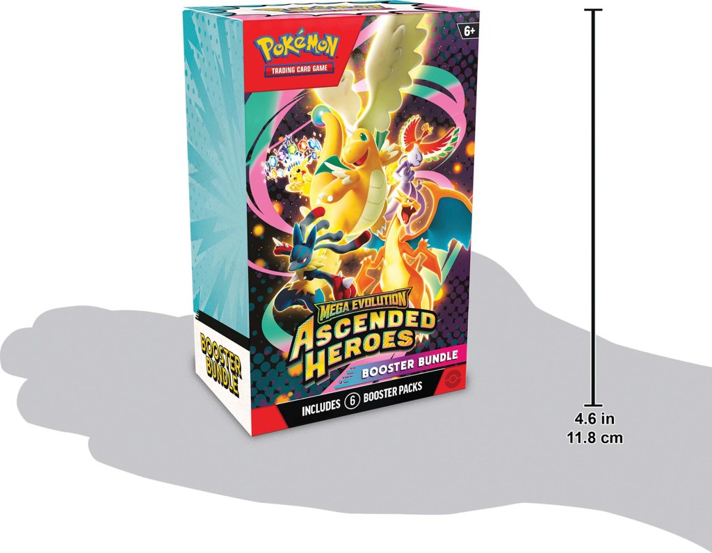 Pokemon TCG Mega Evolution Ascended Heroes Booster Bundle Pokemon TCG Mega Evolution Ascended Heroes Booster Bundle