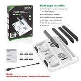 OIVO Dual Controller Charging Dock Station For Xbox ONE Cooling Vertical Stand Games Storage Charger for Xbox ONE/S/X Console-FpvFaster