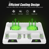 OIVO Dual Controller Charging Dock Station For Xbox ONE Cooling Vertical Stand Games Storage Charger for Xbox ONE/S/X Console-FpvFaster