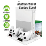 OIVO Dual Controller Charging Dock Station For Xbox ONE Cooling Vertical Stand Games Storage Charger for Xbox ONE/S/X Console-FpvFaster