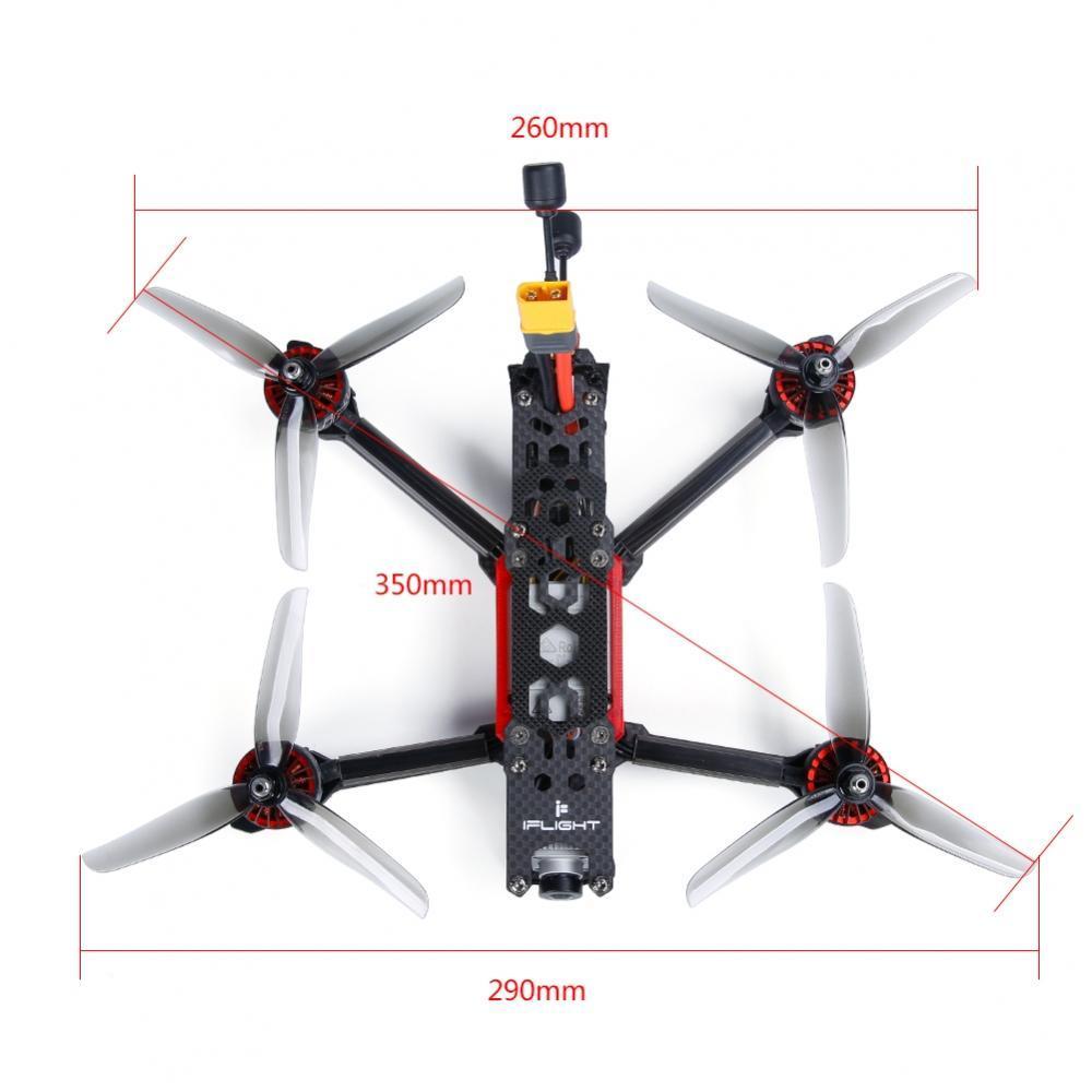 iFlight TITAN DC5 HD FPV Racing Drone BNF DJI Air Unit