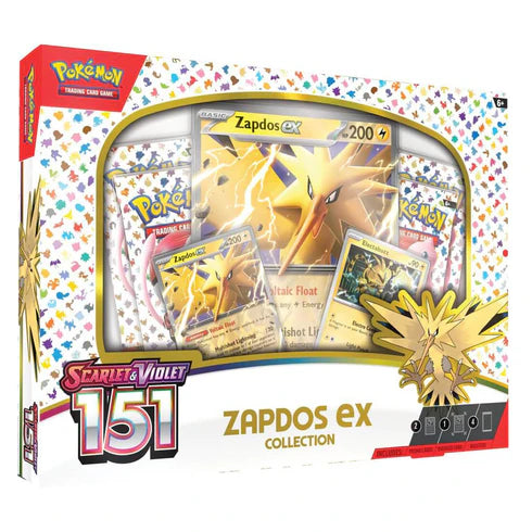 Pokemon TCG Scarlet & Violet 151 Collection - Zapdos EX