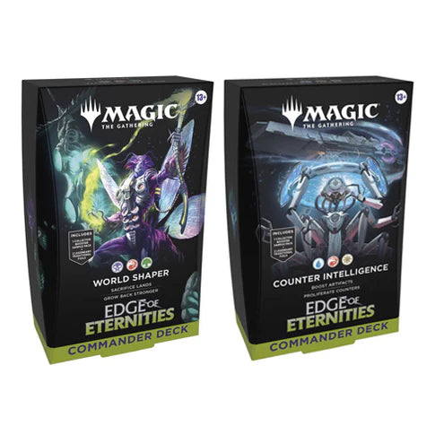 Magic The Gathering Edge of Eternities Commander Decks (Pair)