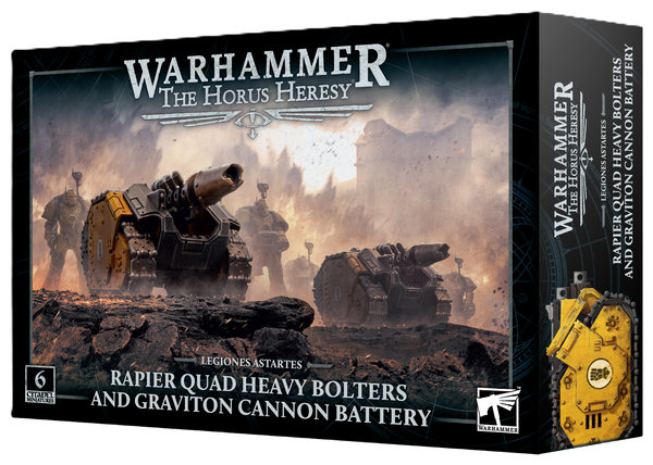 Legiones Astartes: Rapier Quad Heavy Bolters and Graviton Cannon Battery