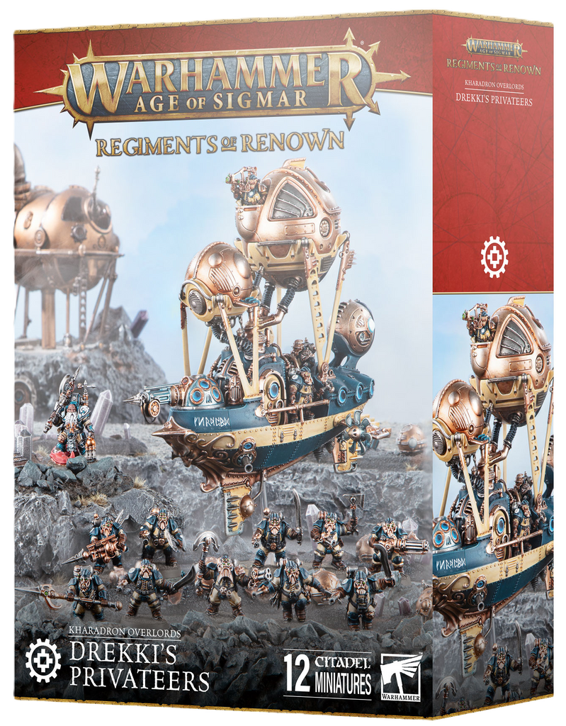 Warhammer Age Of Sigmar - Kharadron Overlords: Drekki's Privateers Regiment
