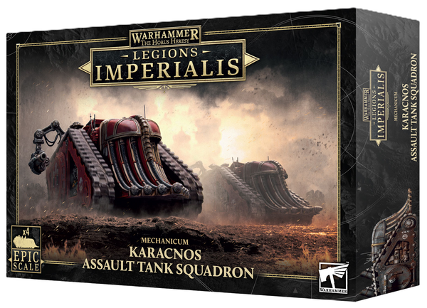Legions Imperialis: Mechanicum Karacnos Assault Tank Squadron