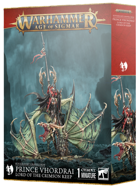 Soulblight Gravelords: Prince Vhordrai Lord of Crimson Keep