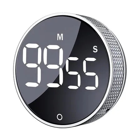Digital Kitchen Timers LED Display Magnetic Countdown Countup