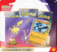 Pokemon TCG 30th Celebration Tech Sticker Collection