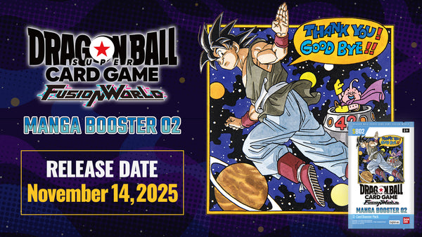 Dragon Ball Super Card Game SB02 Fusion World Manga Booster Box