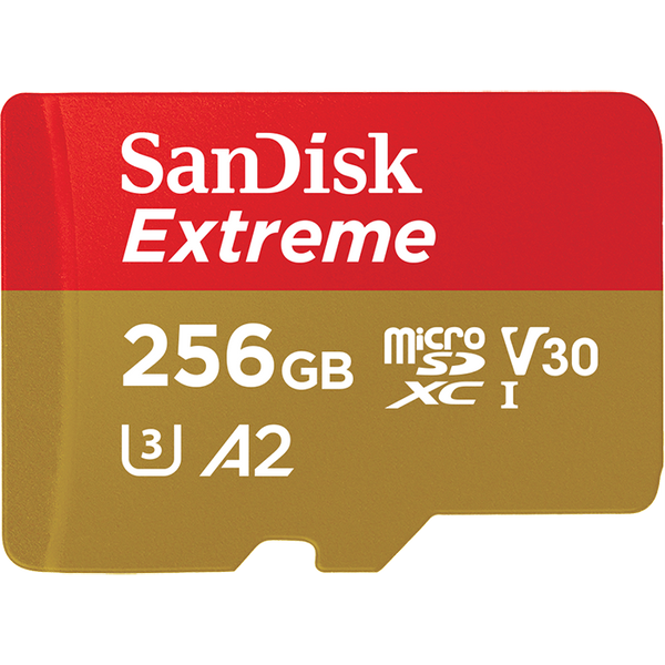 SanDisk 256GB Micro SD Card Class 30 A2