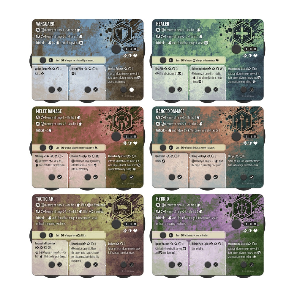Custom Character Card Dungeons & Dragons Onslaught Custom Character Kit