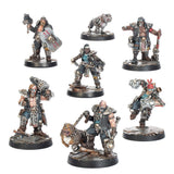 Necromunda Orlock Road Sergeants & Cyber-Mastiffs