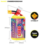 GAONENG GNB 880mAh 4S 160C LiHV 15.2V LiPo Battery XT30 [DG]