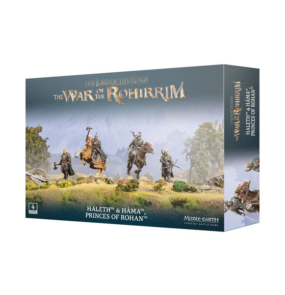 Middle Earth Strategy Board Game: Haleth & Hama Princes of Rohan