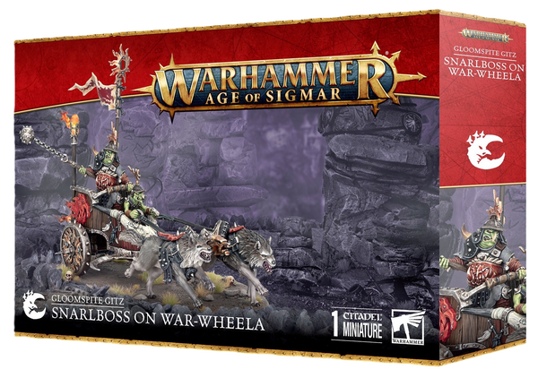 Gloomspite Gitz: Snarlboss on War-Wheela