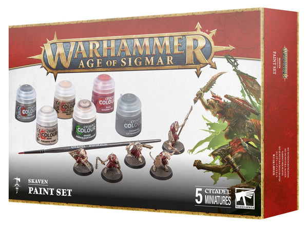 Age Of Sigmar: Skaven Paint Set