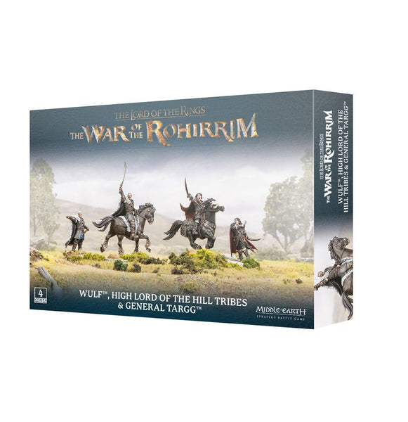 Middle Earth Strategy Board Game: Wulf, High Lord of the Hill Tribes and General Targg