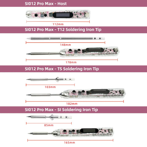 thumbnail image 2 of 68w Electric Soldering Iron Si012 Pro Portable Solder Iron Oled Screen 2 of 13