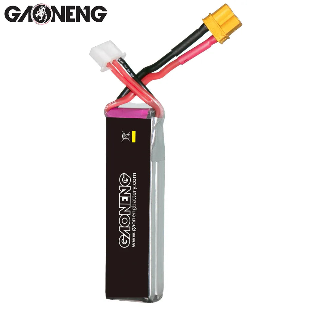 GNB 450MAH 2S 7.6V HV 80C XT30 LiPo Battery Pack - Quad Junkie - View #9
