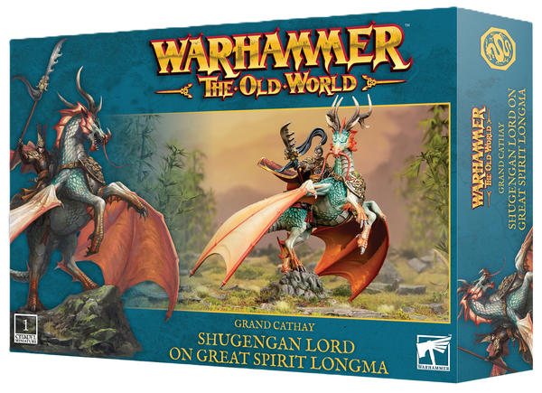 Grand Cathay: Shugengan Lord on Great Spirit Longma