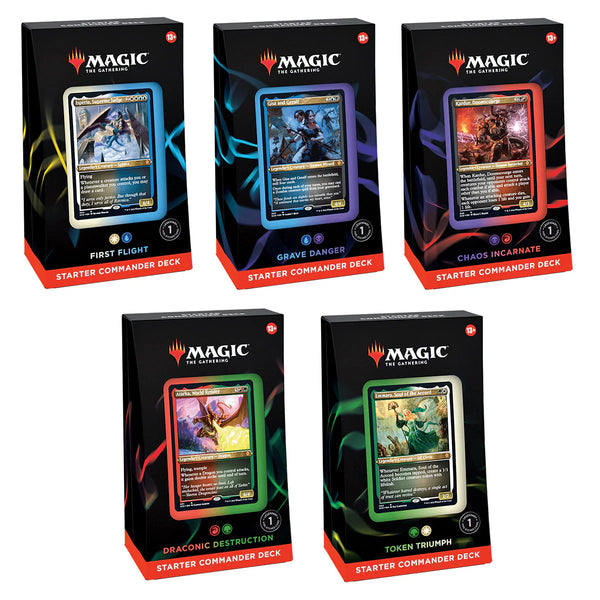 Magic the Gathering Starter Commander 2022 Commander Decks (Set of 5)