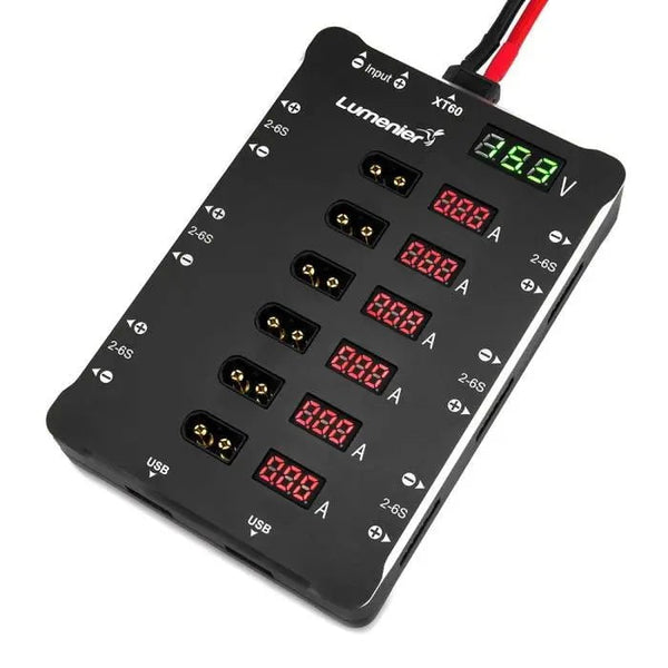 Lumenier ParaGuard PRO - Safe Parallel Charging Board (XT-60 - 6 Port) - image