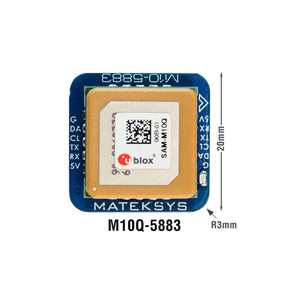 Matek M10Q-5883 GPS COMPASS Module