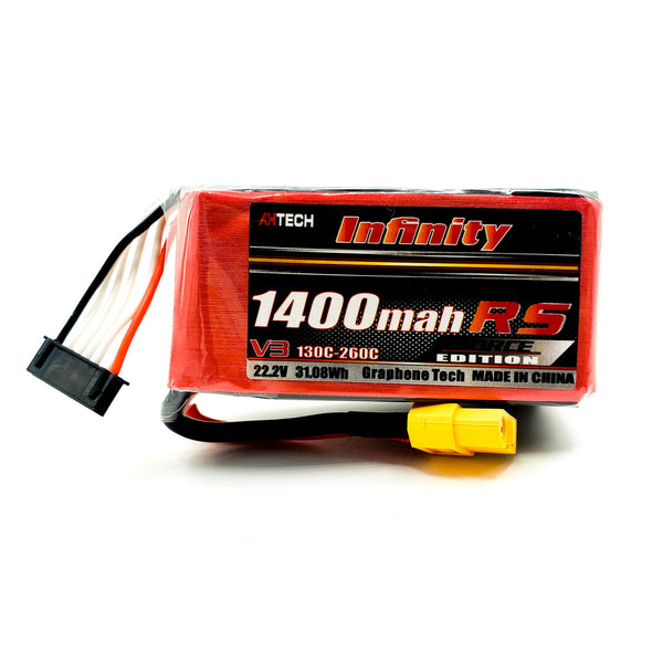 Infinity RS Force V3 1400mAh 6S 130C 22.2V LiPo Battery XT60 [DG]
