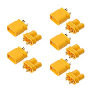 Amass XT30 XT30U Golden Male Female Plugs (5 pairs)