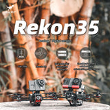 RekonFPV Rekon35 Nano HD 18650 Caddx Polar DJI System Long Range GPS FPV Drone