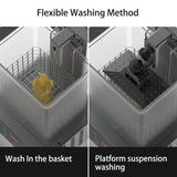 Creality 3D UW-01 Washing Curing Machine 190x154x200mm Washing Size-FpvFaster