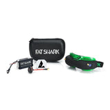 Fatshark Attitude V5 FPV Goggles 640x400 OLED 5.8G Diversity DVR Recording-FpvFaster