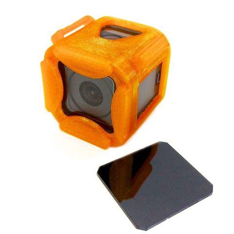 GoPro Mount w/TBS ND Filter Slot 3D Printed (Generic)-FpvFaster