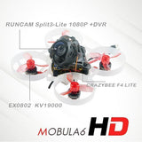 HappyModel Mobula6 HD 1S 65mm Brushless FPV Drone BNF FrSky-FpvFaster
