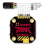 Rush Tank Ultimate Mini VTX 5.8G Smart Audio 20X20 Stackable-FpvFaster