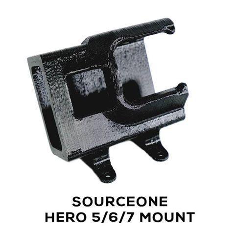 TBS Source One GoPro Hero 5/6/7 Mount 3D Printed-FpvFaster