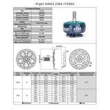 iFlight XING2 2306 FPV Motor Unibell 4-6S 1755KV-FpvFaster